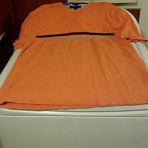 Mens vintage tommy Hilfiger orange shirt sz XL